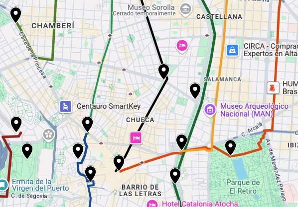 Cool Routes Map